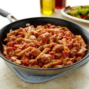Skillet Ziti with Ground Pork